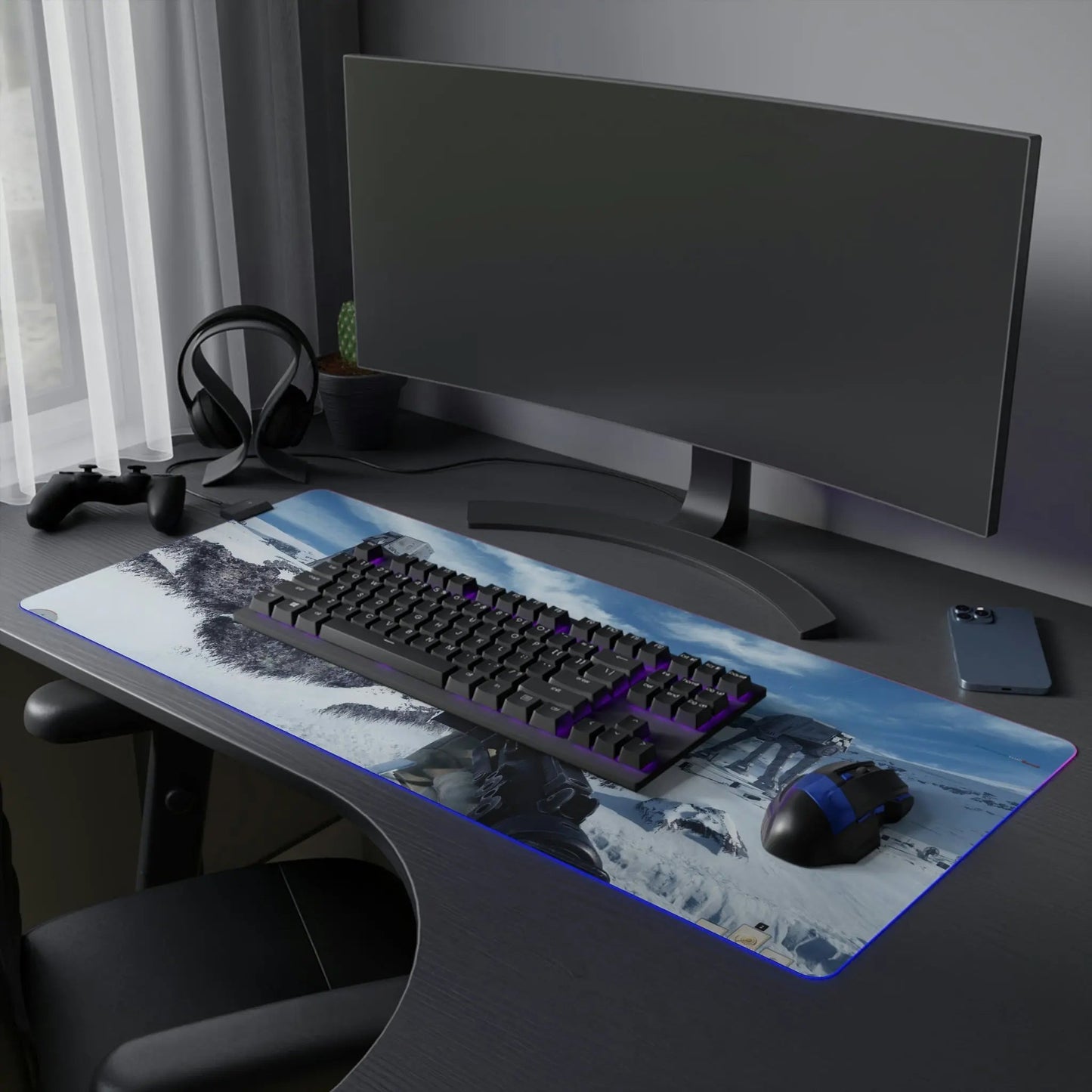 LED Gaming Mouse Pad β Multicolor RGB Mouse Mat With Customizable Lighting