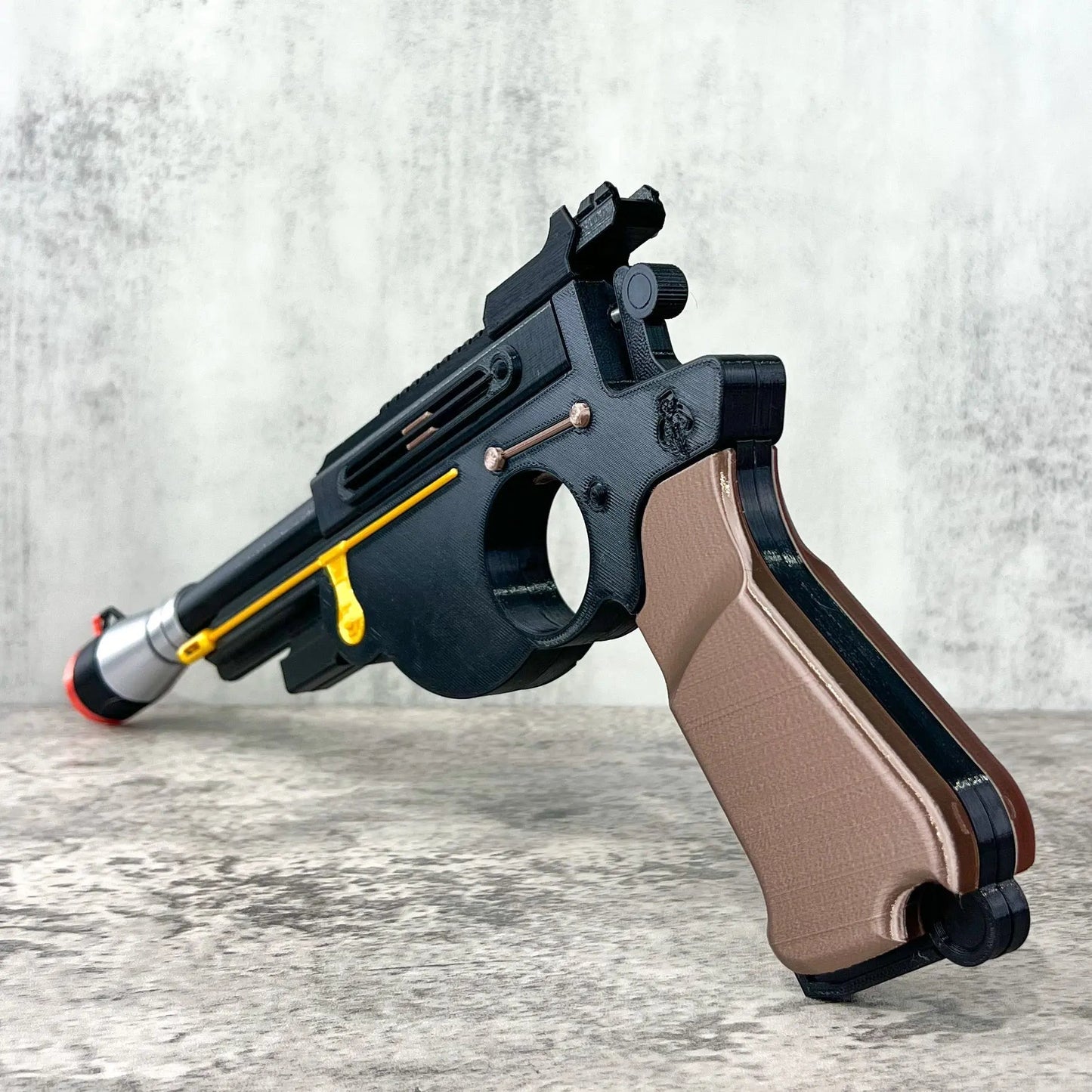 Mandalorian with stand 1B94 Blaster prop cosplay - Gapo Goods - Toys & Games