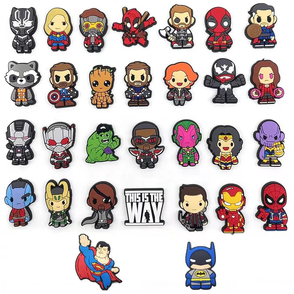 Marvel series Shoe Charms Croc Charms Shoe Decoration - Gapo Goods - Charms