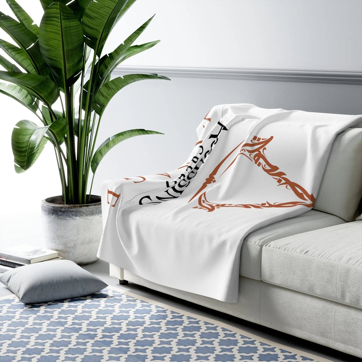 Mirage inspired Sherpa Fleece Blanket - Gapo Goods - Home Decor