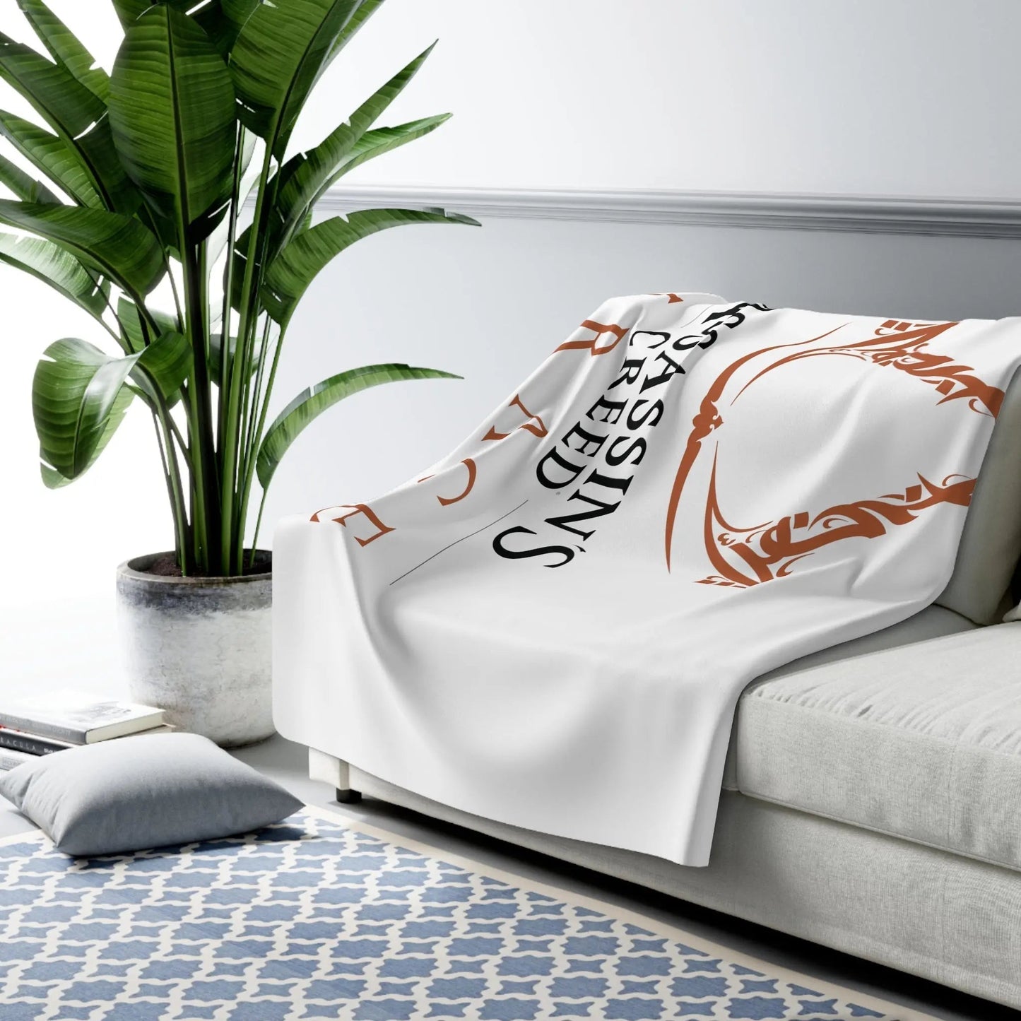 Mirage inspired Sherpa Fleece Blanket - Gapo Goods - Home Decor