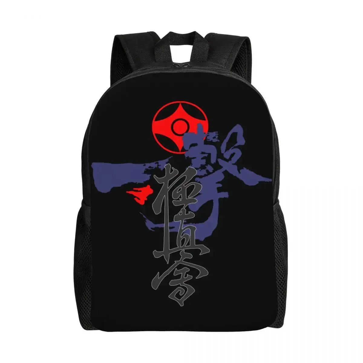 Miyagi Dojo Karate Kid Backpack for Students and Adults - 15 Inch Laptop Bag with Cobra Kai Anime Design 14 16 Inches