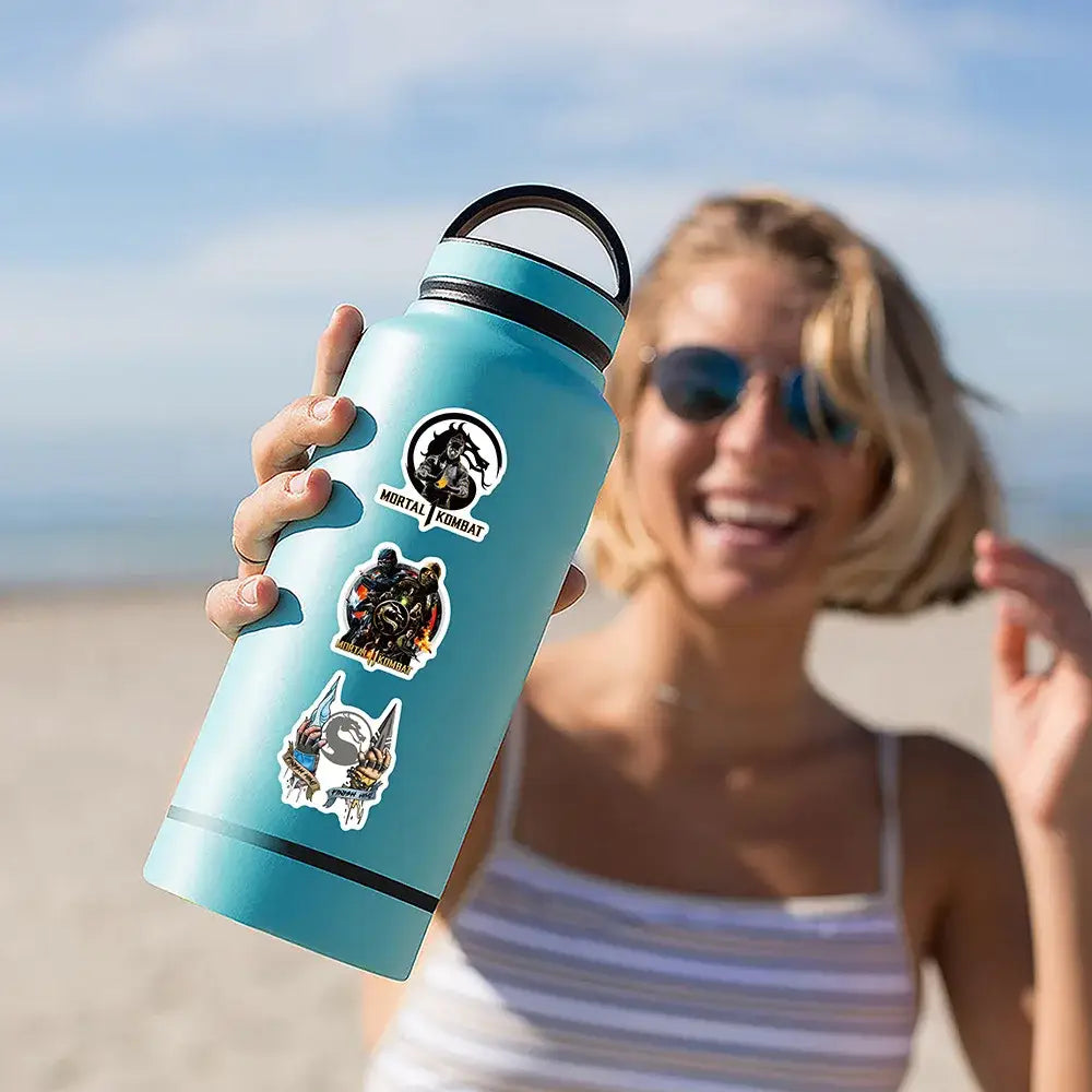 Mortal Kombat Stickers – Waterproof Vinyl Decals | Gamer Sticker Pack 10-60PCS Paper products