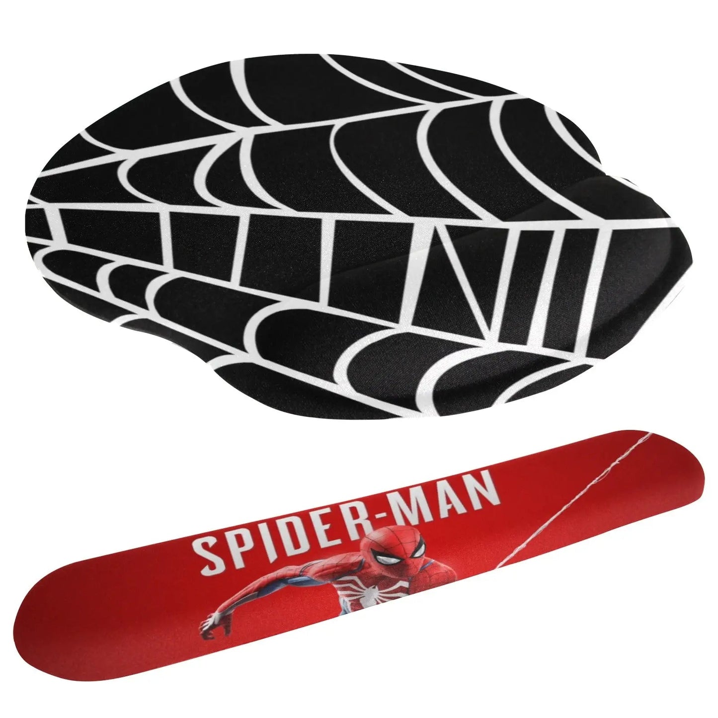 Mouse Pad Hand Rest Set - Ergonomic Wrist Support Pad with Silicone Mouse Mat Gaming Accessories