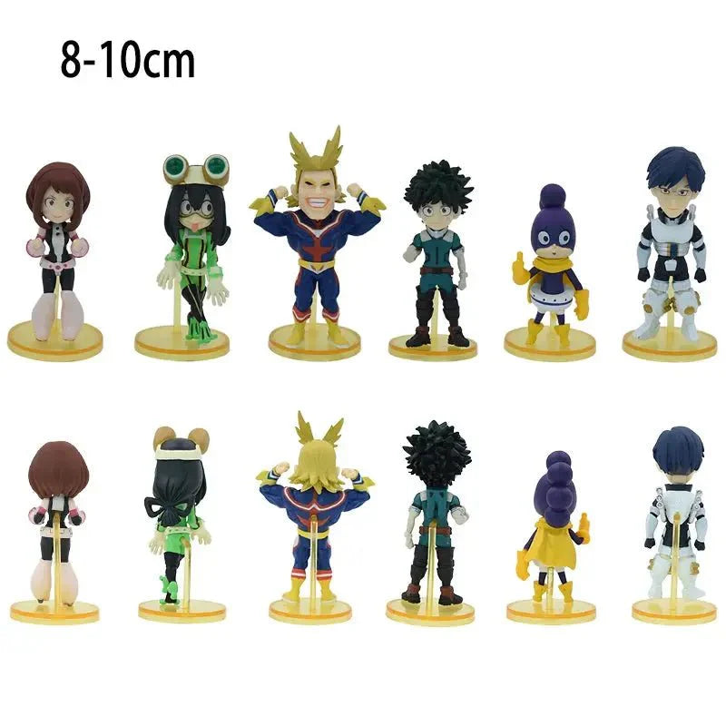 My Hero Academia Character Figures Set A No Box