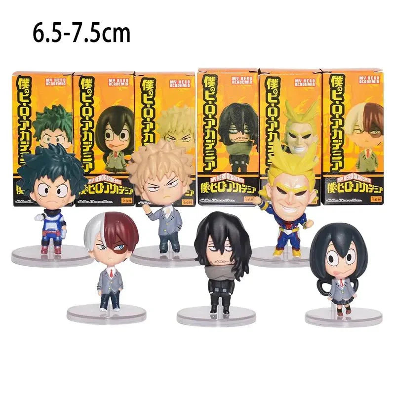 My Hero Academia Character Figures Set C With Box