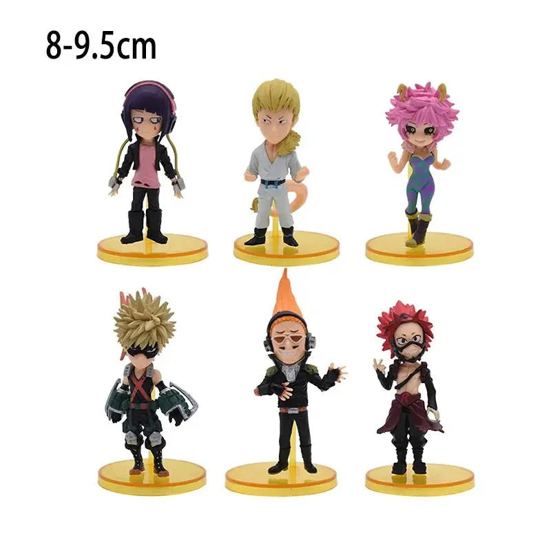 My Hero Academia Character Figures Set G No Box