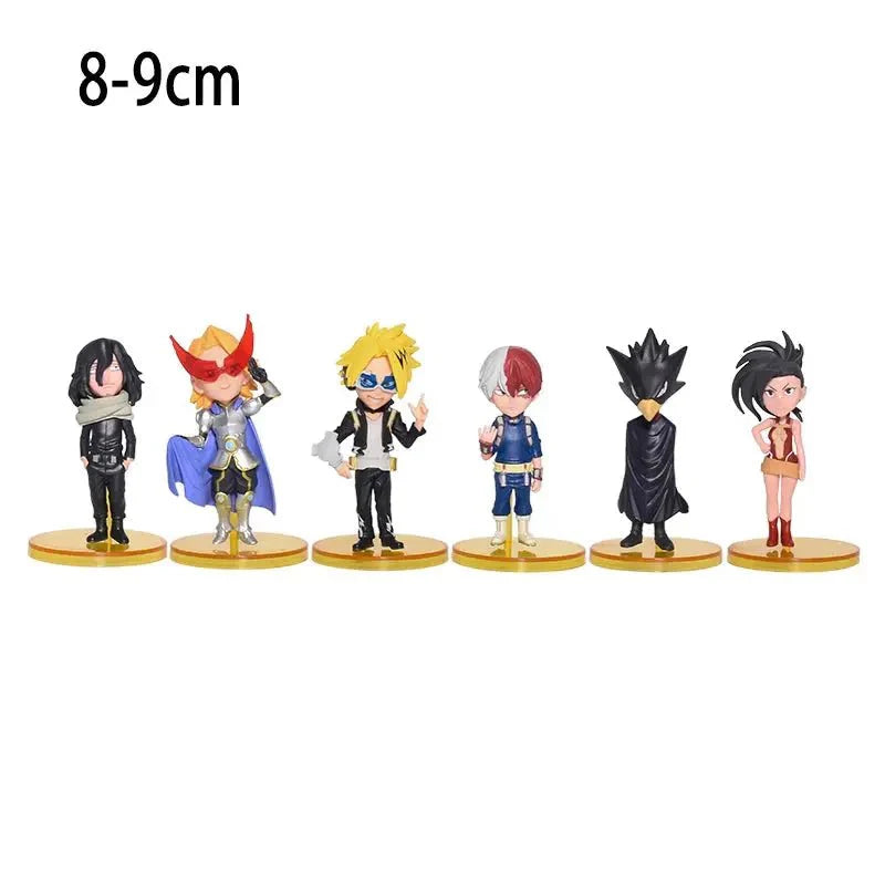 My Hero Academia Character Figures Set K no Box