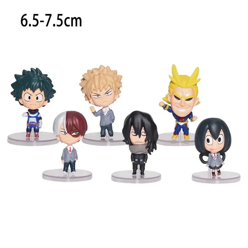 My Hero Academia Character Figures Set C No Box