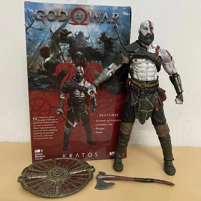 NECA God of War Kratos in Ares Armor Action Figure - Joint Movable with Blades - Gapo Goods - Toys & Games