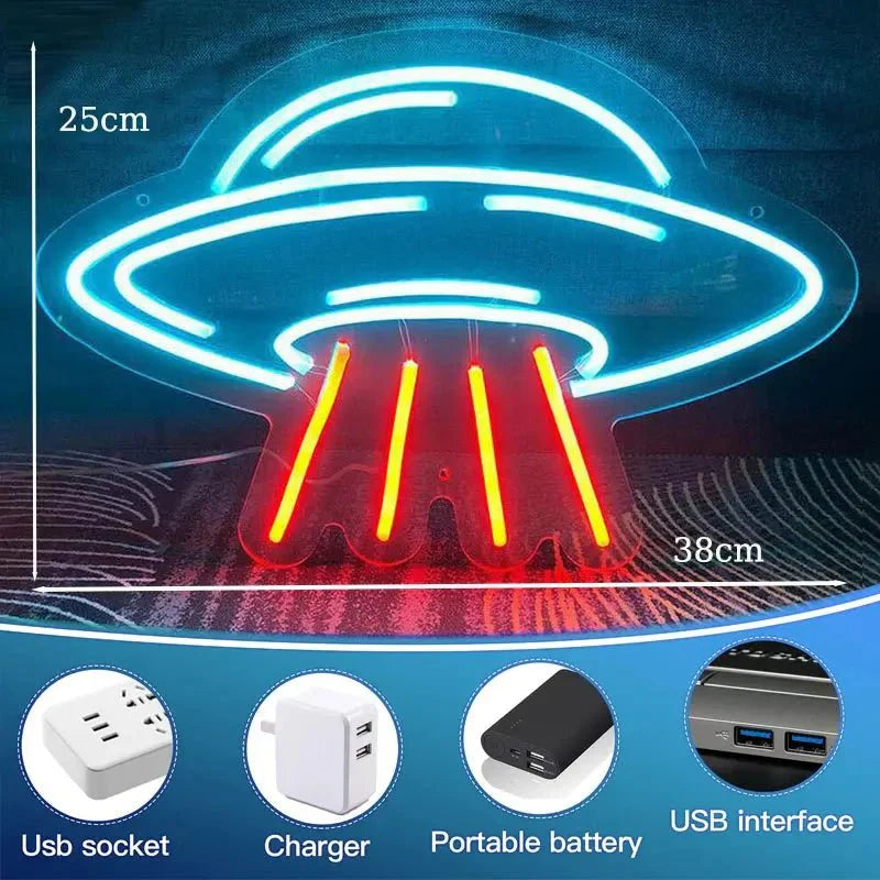 Neon light LED for Game Room B 38X25cm