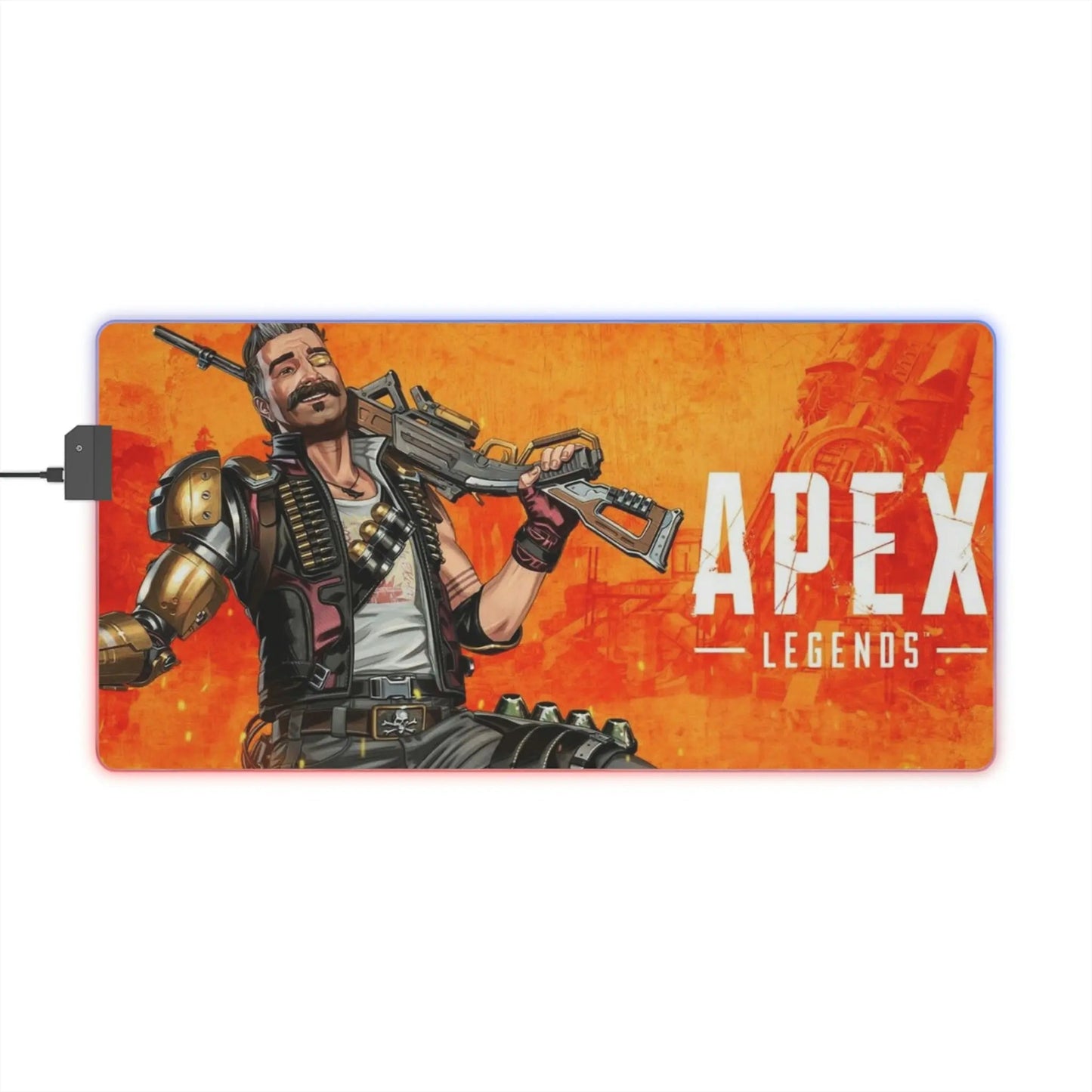 Neon Nexus: Illuminated Gaming Surface - Gapo Goods - Home Decor