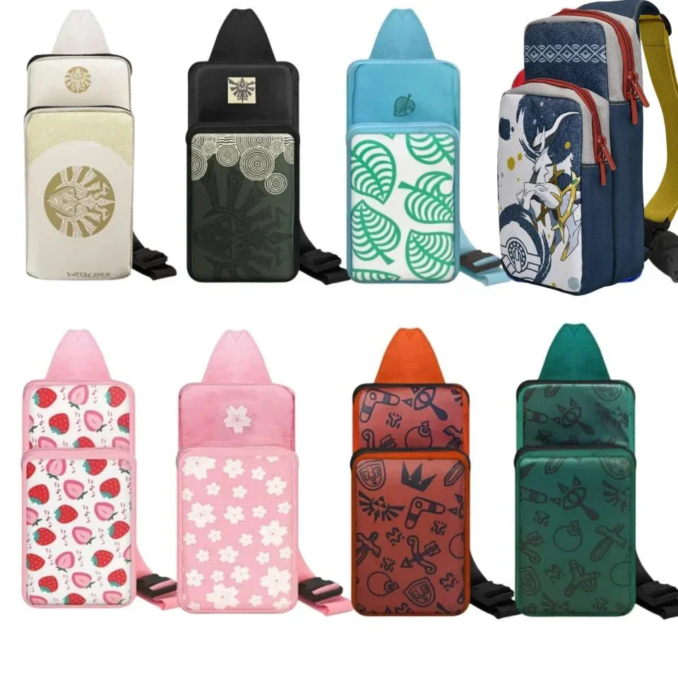 Nintendo Switch Backpack β Waterproof Switch Case With USB Charging & Adjustable Strap Backpack