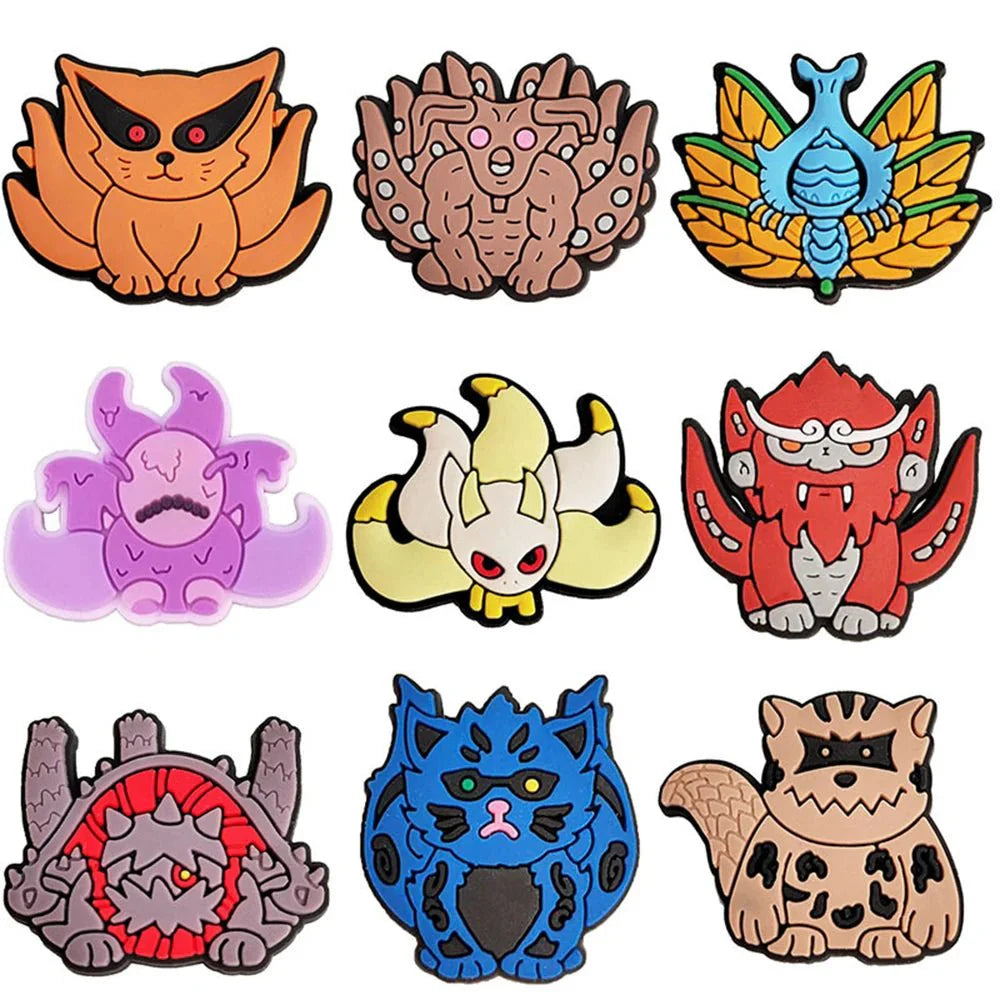 One Piece Naruto for Cartoon Shoe Charms Accessories Gifts - Gapo Goods - Charms