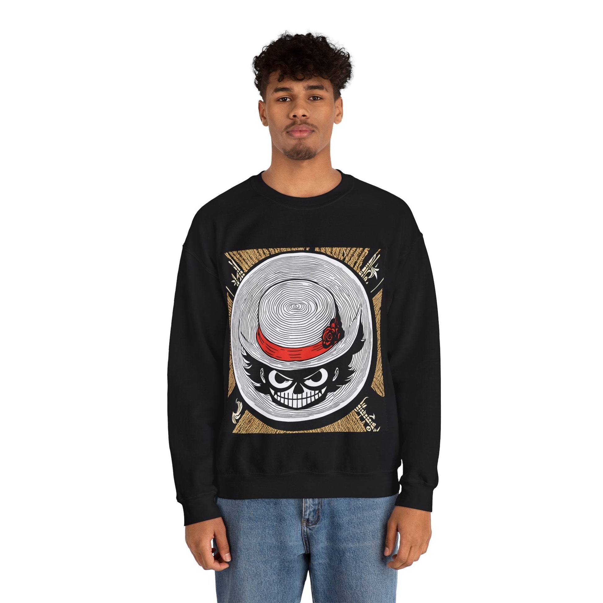 One Piece Unisex Heavy Blend™ Crewneck Sweatshirt