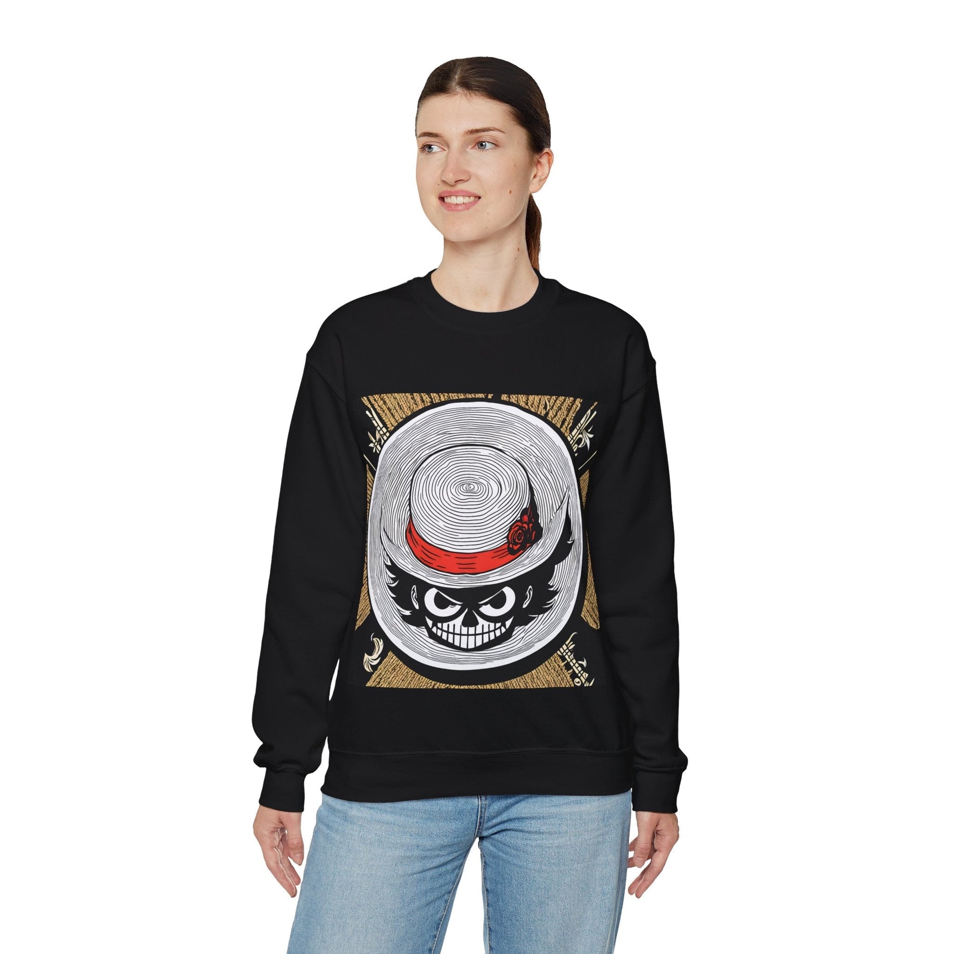 One Piece Unisex Heavy Blend™ Crewneck Sweatshirt
