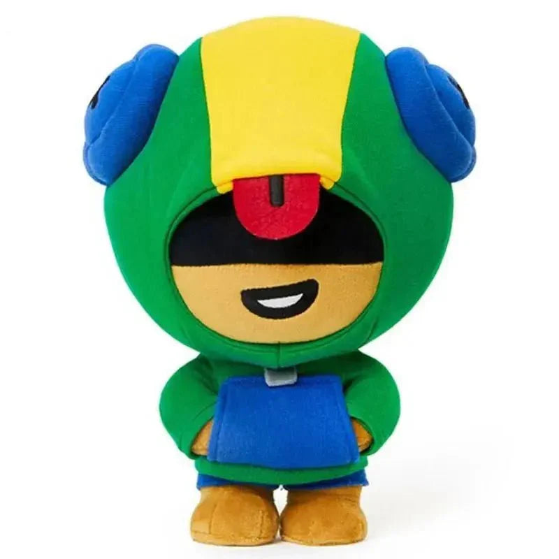 Plush and Keychains Brawl Game Leon Spikes Crow Shelly - Gapo Goods -