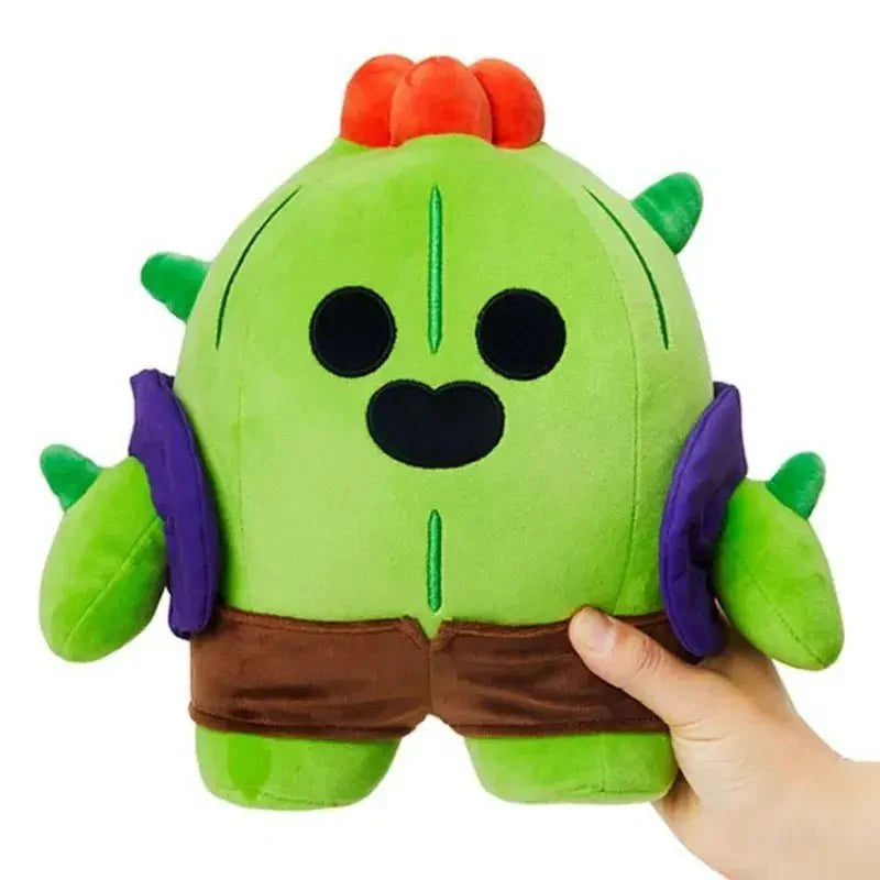 Plush and Keychains Brawl Game Leon Spikes Crow Shelly - Gapo Goods -