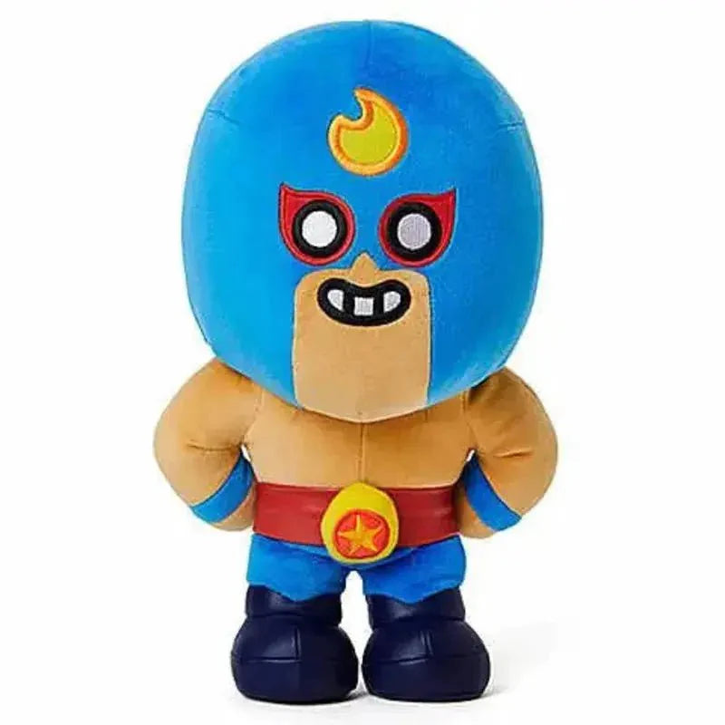 Plush and Keychains Brawl Game Leon Spikes Crow Shelly - Gapo Goods -
