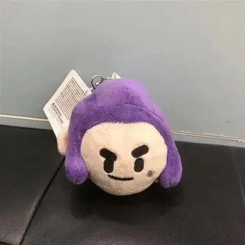Plush and Keychains Brawl Game Leon Spikes Crow Shelly - Gapo Goods -
