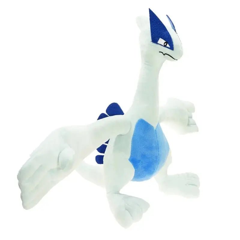 Plush toy of Pokemon Beast Lugia Soft in blue and white, 35cm Takara Tomy size