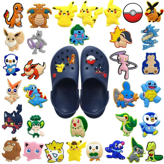 Pokemon Croc Charm – Durable PVC Shoe Charm for Crocs & Sneakers | Cute Accessory Charms
