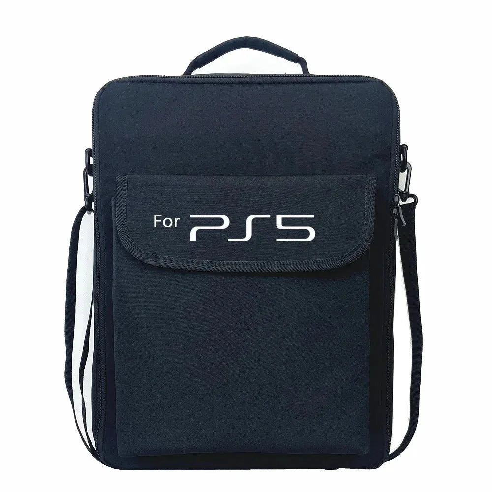 Portable PS5 Travel Carrying Case Storage Bag Handbag Shoulder Bag Backpack for PlayStation 5 Game Console Accessories With logo
