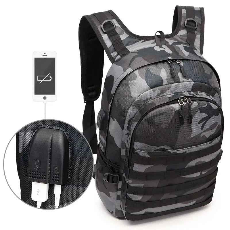 PUBG Backpack - Durable Gamer Backpack With Storage For Gaming Gear Essentials