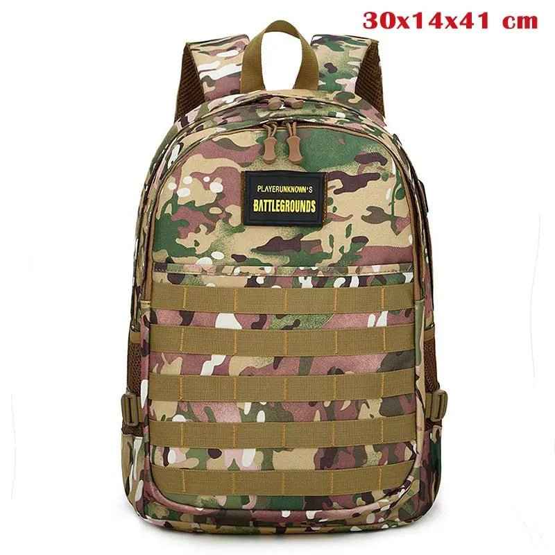 PUBG Backpack - Durable Gamer Backpack With Storage For Gaming Gear Essentials 30x14x41 cm_200006157