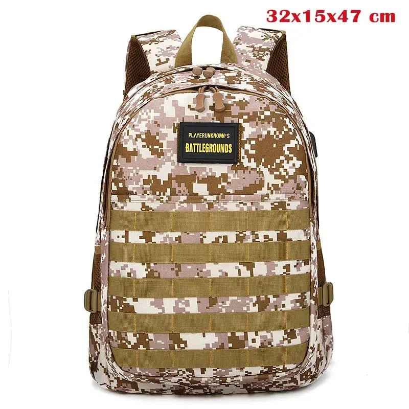 PUBG Backpack - Durable Gamer Backpack With Storage For Gaming Gear Essentials 32x15x47 cm_496