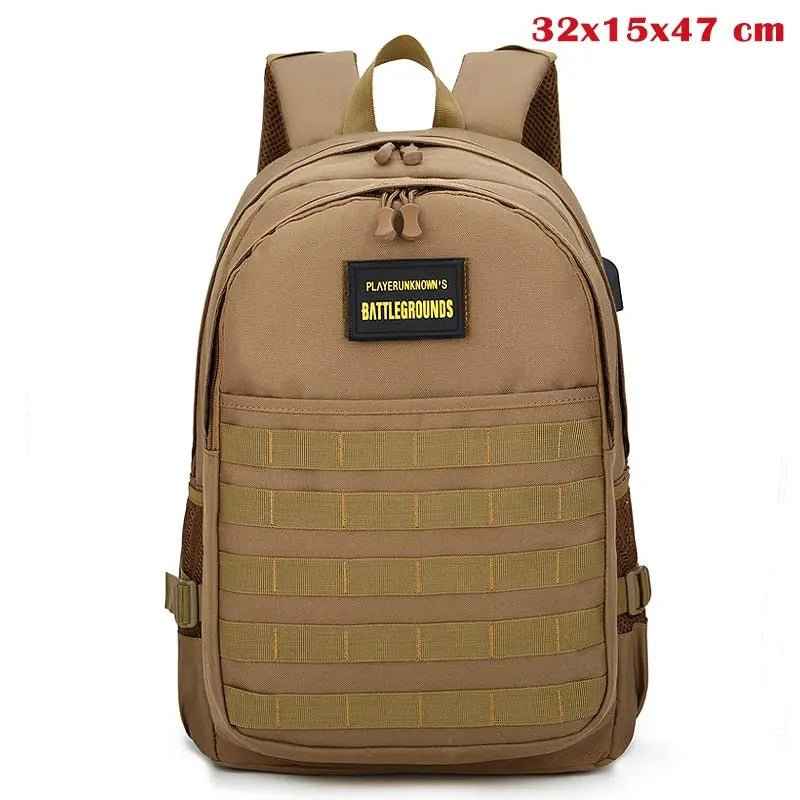 PUBG Backpack - Durable Gamer Backpack With Storage For Gaming Gear Essentials 32x15x47 cm_193