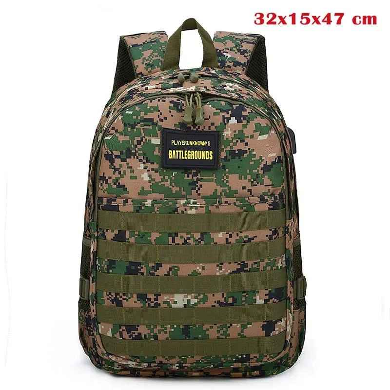 PUBG Backpack - Durable Gamer Backpack With Storage For Gaming Gear Essentials 32x15x47 cm_1052