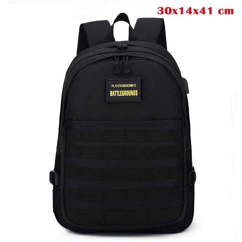 PUBG Backpack - Durable Gamer Backpack With Storage For Gaming Gear Essentials 30x14x41 cm_200006154