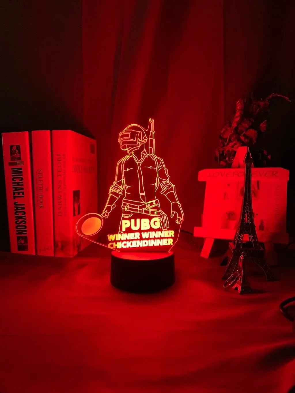 PUBG Winner Winner LED - Color Changing LED Light for Gaming Setup