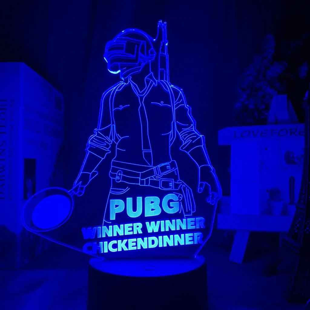 PUBG Winner Winner LED - Color Changing LED Light for Gaming Setup