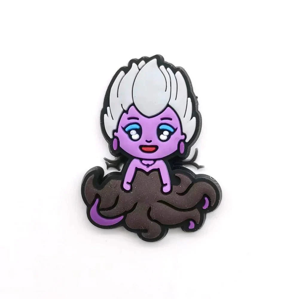 Purple Collection Grape Shoe Charms for Clogs Sandals Shoe Accessories Charms for Friends Gifts 18