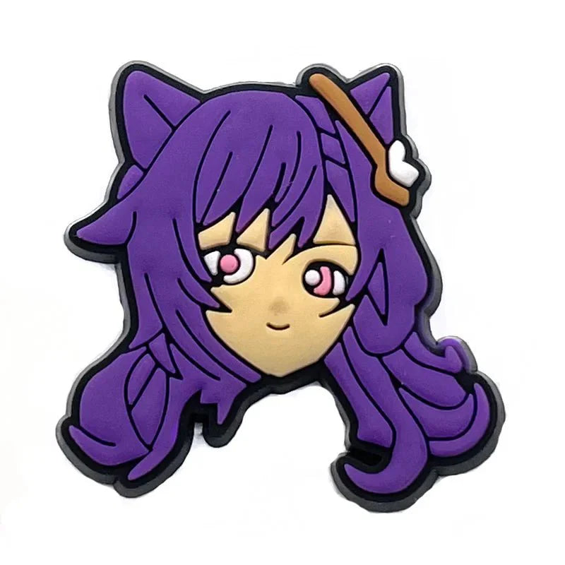 Purple Collection Grape Shoe Charms for Clogs Sandals Shoe Accessories Charms for Friends Gifts 4