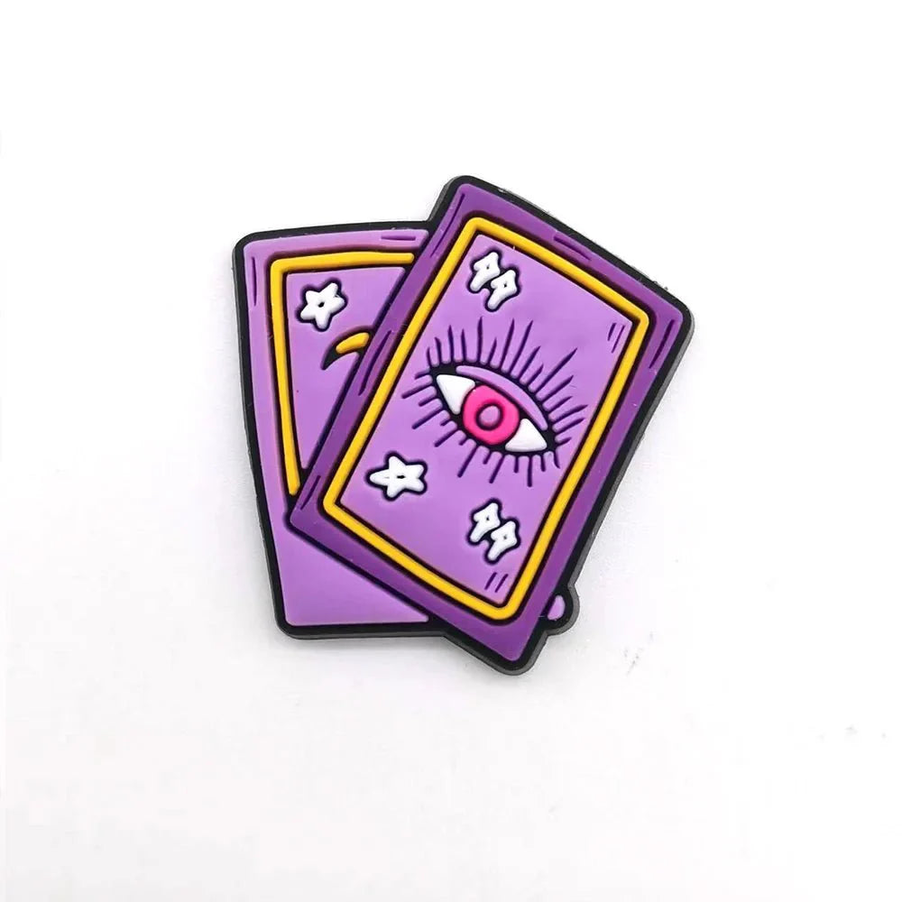 Purple Collection Grape Shoe Charms for Clogs Sandals Shoe Accessories Charms for Friends Gifts 22