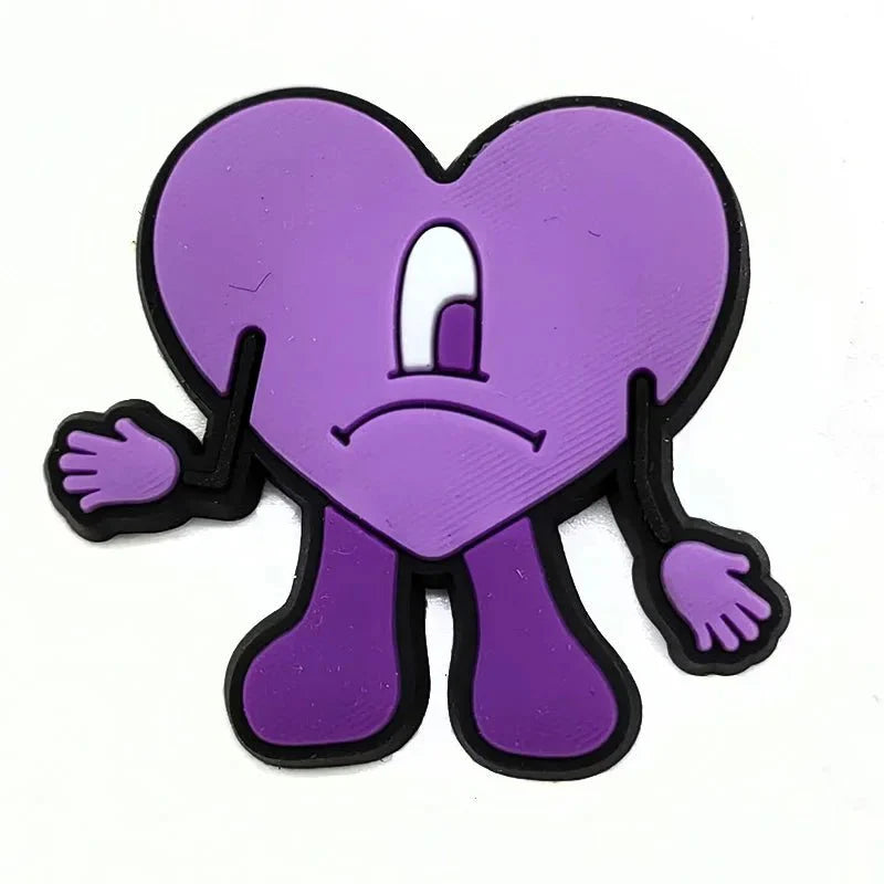 Purple Collection Grape Shoe Charms for Clogs Sandals Shoe Accessories Charms for Friends Gifts