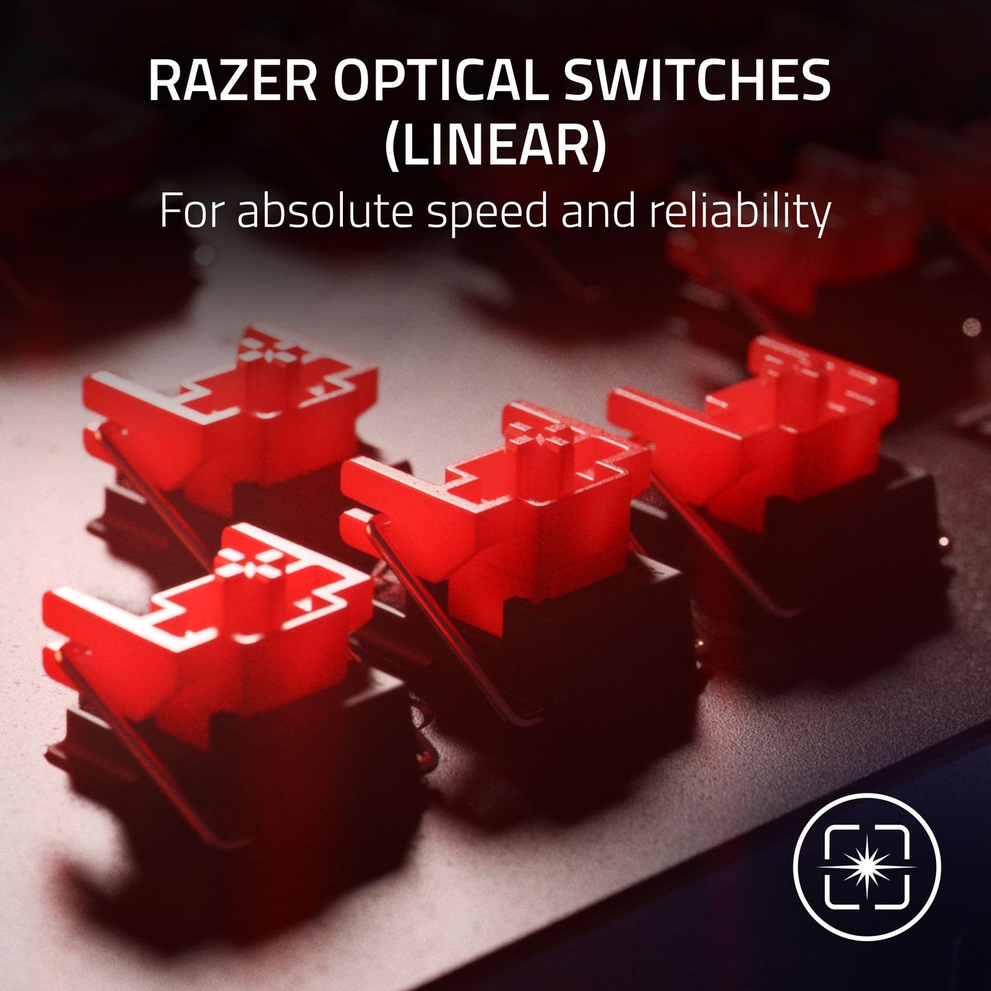 Razer Huntsman V2 Optical Gaming Keyboard: Fastest Linear Optical Switches Gen - 2 w/ Sound Dampeners & 8000Hz Polling Rate - Doubleshot PBT Keycaps - Dedicated Media Keys & Dial - Ergonomic Wrist Rest - Gapo Goods -