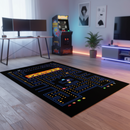Pac Man Arcade Rug – Retro Gaming Rug with Vibrant Colors & Durable Design