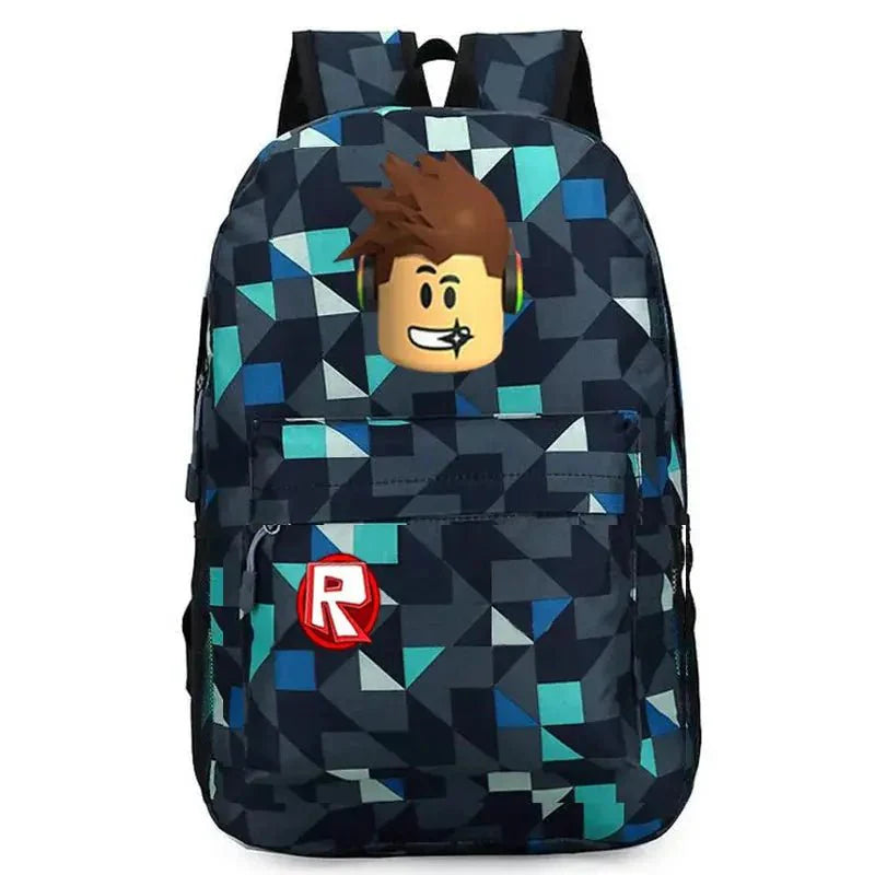 Roblox School Bag Backpack Grid 4