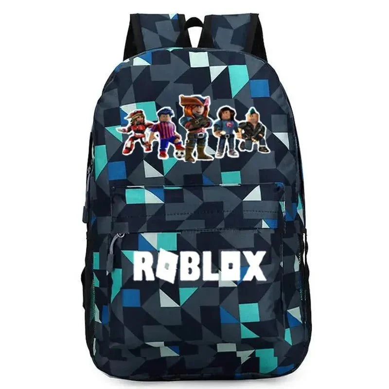 Roblox School Bag Backpack Lattice 5