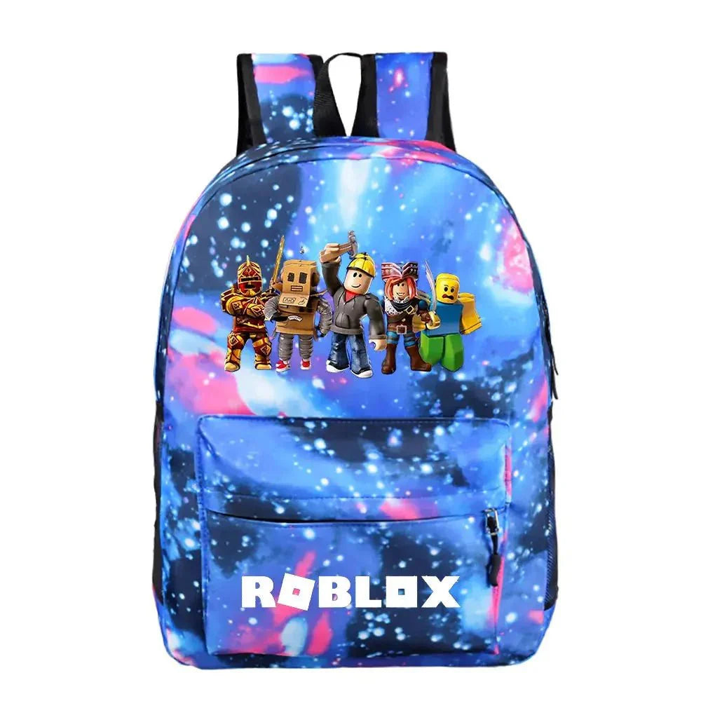 Roblox School Bag Backpack Starry blue 5