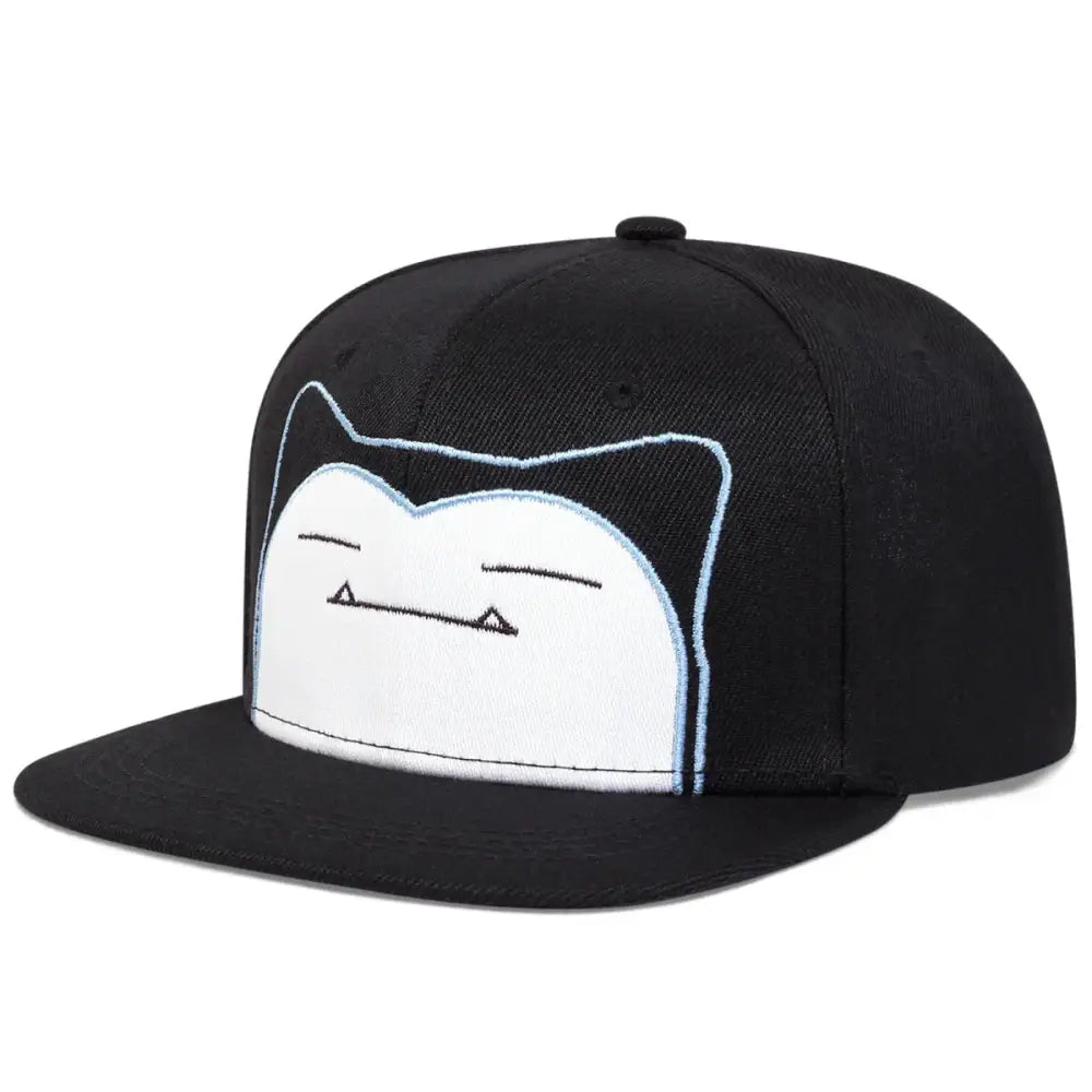 Snorlax Pokmon Hip-hop Hat - Adjustable Casual Baseball Cap - Monster Style black