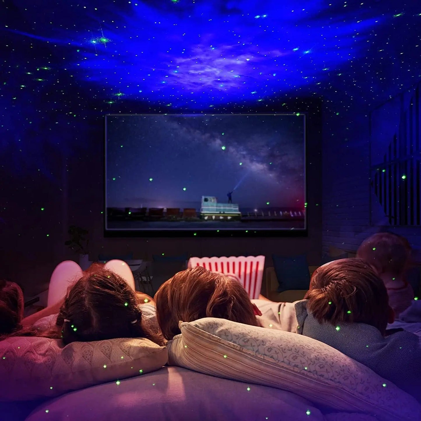 Star Projector with Timer and Remote - Black Gold - Gapo Goods - Accessories