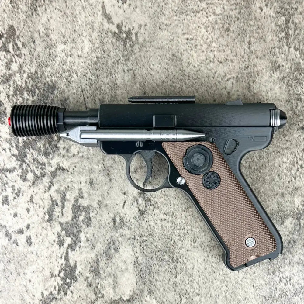 Star Wars DT-12 Blaster Pistol with Brown Grip
