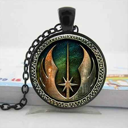 Star Wars Jedi Necklace - Galactic Order Pendant Durable Sci-Fi Jewelry Accessory 2