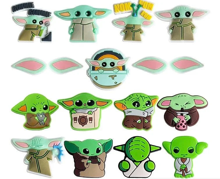 Star Wars Shoes Charms Cartoon Sandals Accessories Buckle Clogs - Gapo Goods - Charms