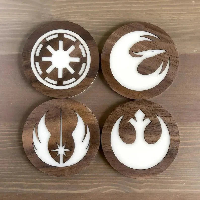 Star Wars Symbol Coasters - Gapo Goods -